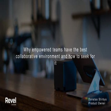 Donatas Stirbys - Collaboration between business and IT