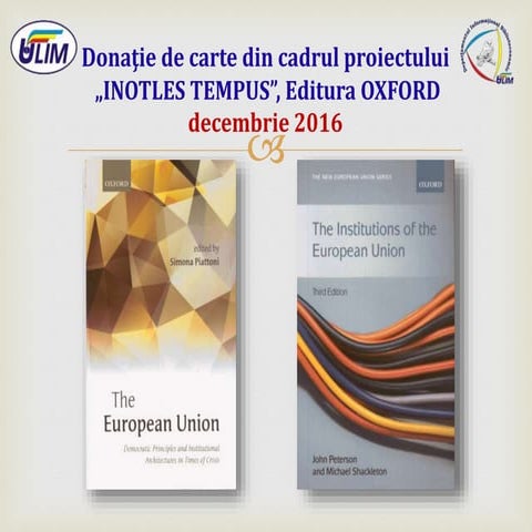Donaţie de carte din cadrul proiectului „INOTLES TEMPUS”, Editura OXFORD