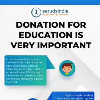 Donation for Education is very important