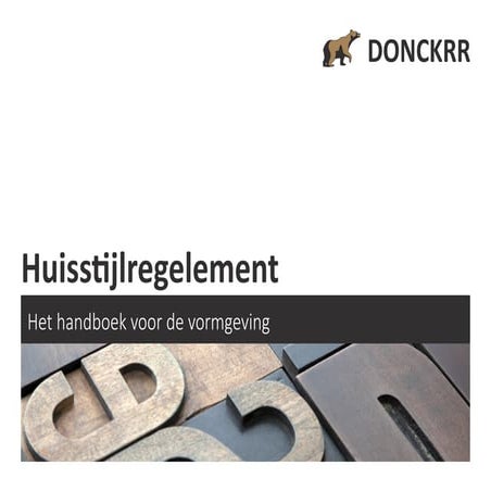 DONCKRR huisstijlhandboek