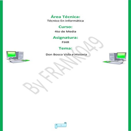 Don dosco vida y obra