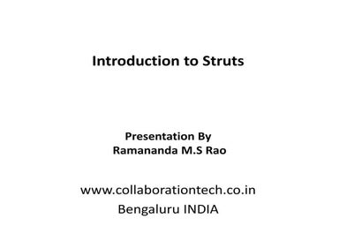 Introduction to Struts 2