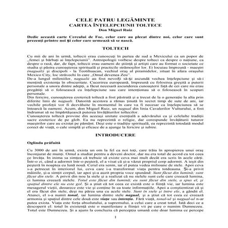 Cele patru legăminte toltece