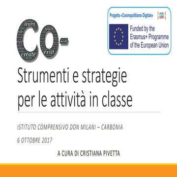 Strumenti e strategie per le attività in classe