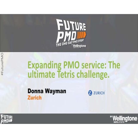   Expanding PMO service- The ultimate Tetris challenge - Wellingtone | Future...