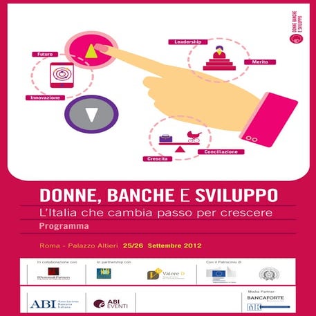 Donne, Banche e Sviluppo 2012