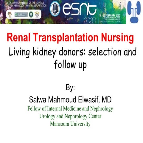 Donor esnt | PPT