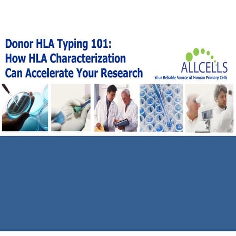 Donor HLA Typing 101