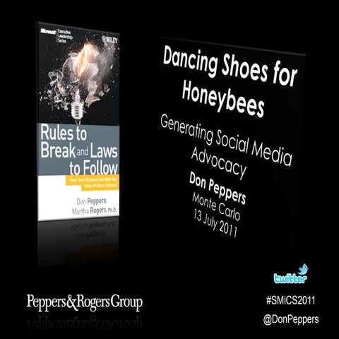 Don Peppers Dancing Shoes for Honeybees