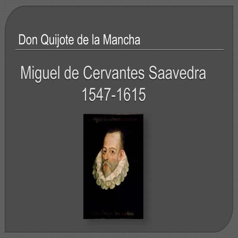 Don quijote de la Mancha
