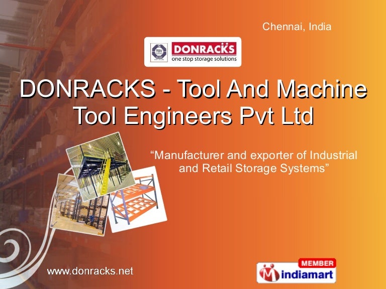 Tool and machine tool engineers pvt ltd. tamil nadu india