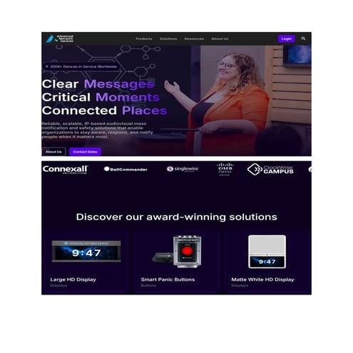 Don Talend Web Copy: Advanced Network Devices SiteRedesign, January ...