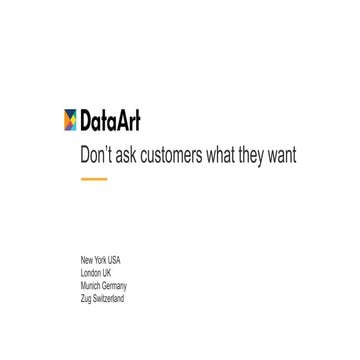 Ann Mamaeva “Don’t ask customers what they want”