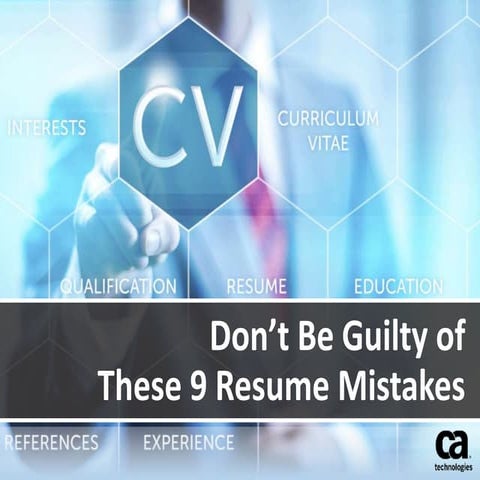 Bad Resume Examples | PDF
