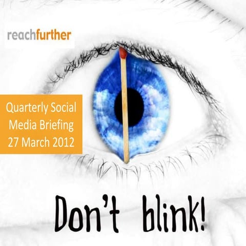 Don't Blink - what happened in the last 90 days of Social Media?