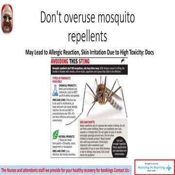 Insect Repellents: Types, Safety, and Proper Use | PPTX