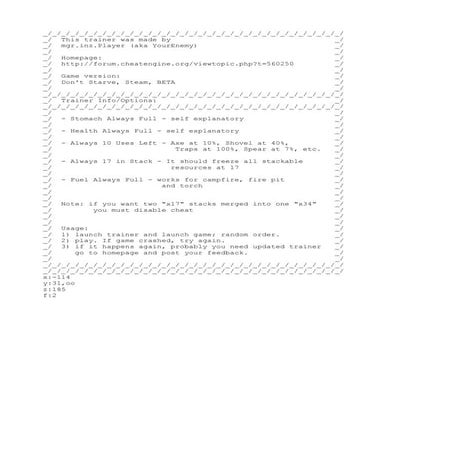 Dontstarve readme czytajto
