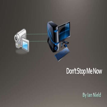 Don't stop me now