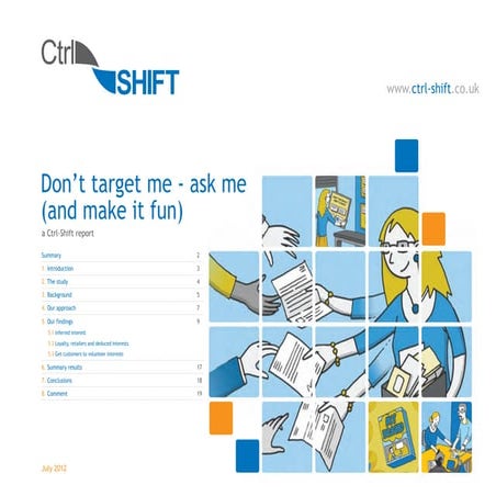 "Dont target me ask me" ctrl shift report