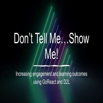 Don't Tell Me - Denise Huff.pptx