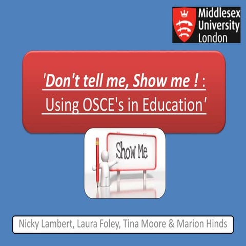 Don't tell me show me ! - Lambert, Foley, Moore and Hinds