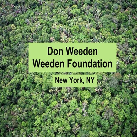 A Family Foundation's Approach to Protecting Wilderness Around the World, by ...