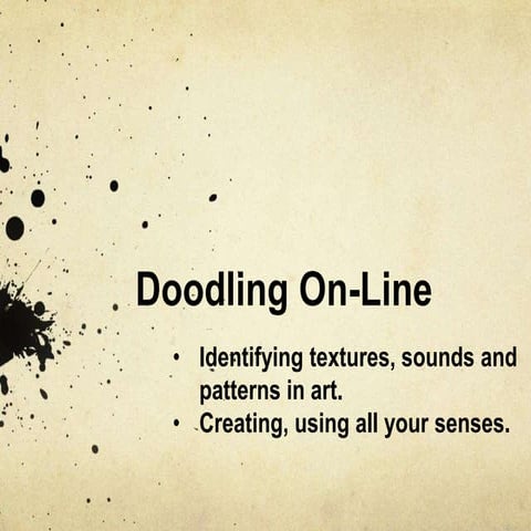 Doodling On-Line