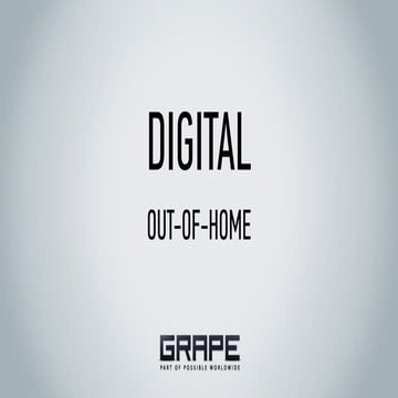 Digital OUT-OF-HOME