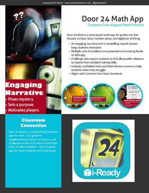 Door 24 Math App Review