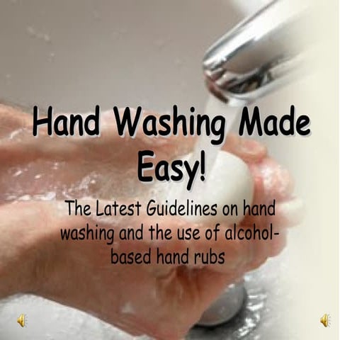 Door county memorial   hand washing made easy.ppt 2012