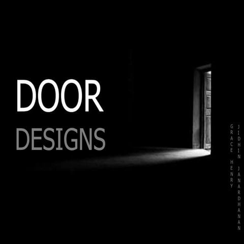 Door Designs- Building Materials and Construction 