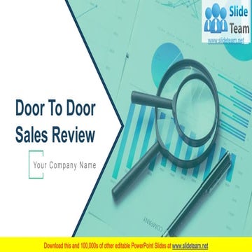 Door To Door Sales Review PowerPoint Presentation Slide