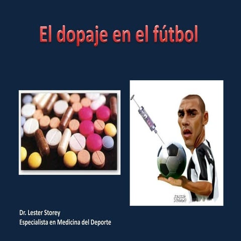 Dopaje en el futbol | PPT