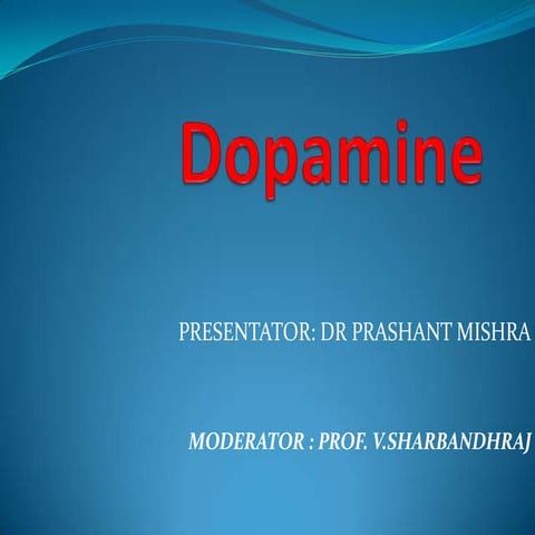 Dopamine And Pathways