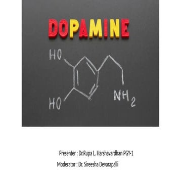 Dopamine neurotransmitter, mono amino acid .pptx