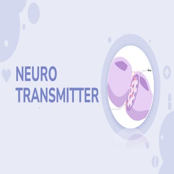 Dopamine Neurotransmitter 
