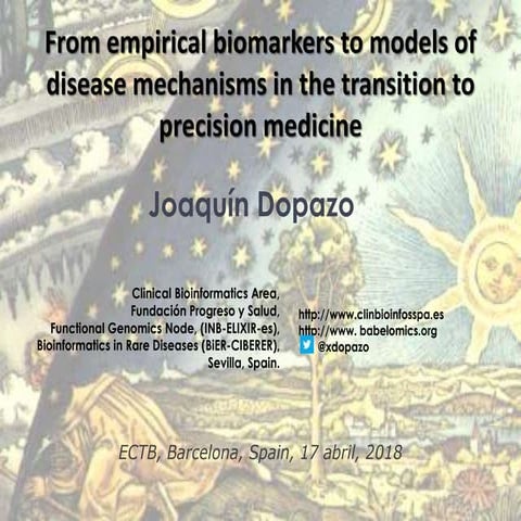 From empirical biomarkers to models of disease mechanisms in the transition t...