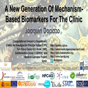 A New Generation Of Mechanism-Based Biomarkers For The Clinic