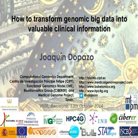 How to transform genomic big data into valuable clinical information