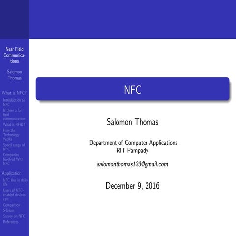 NFC - Near Field Communication