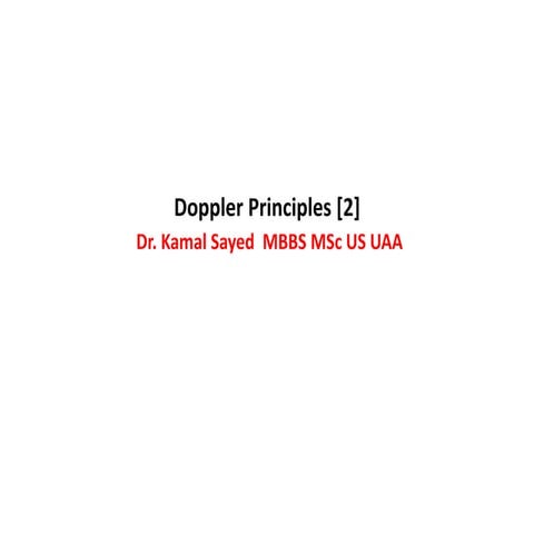 Doppler principles [2]