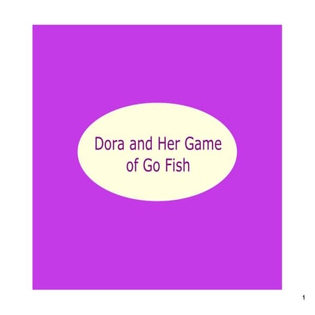 Dora and Her Game of Go Fish Part 1