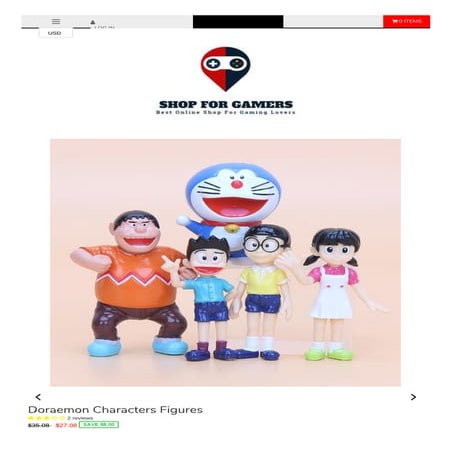 Doraemon characters figures