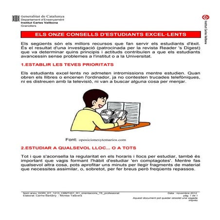 Dori dt 1213_cbmt002_r1_onze_consells_estudiants_excelents