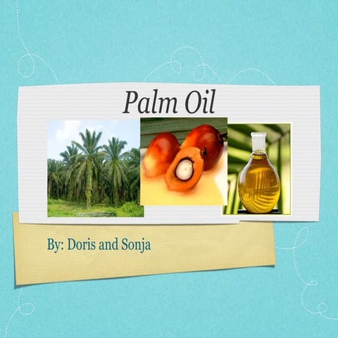 Doris sonja palm oil slideshow