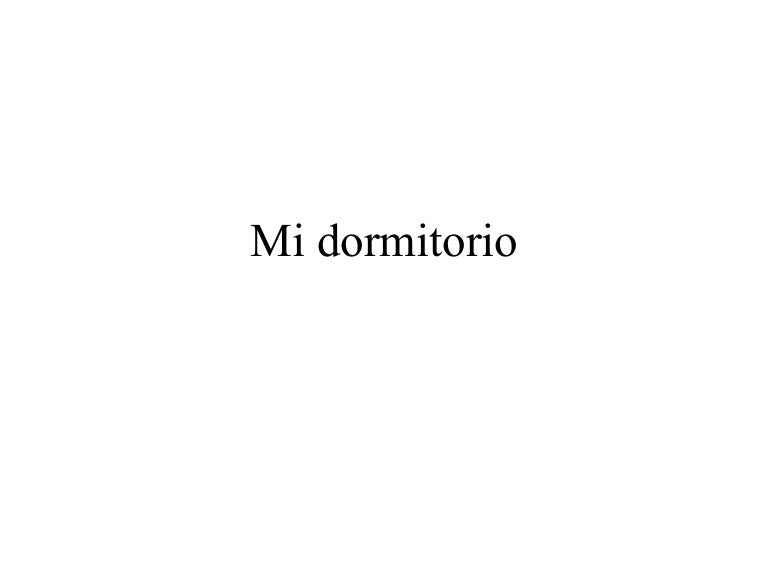 Dormitorio