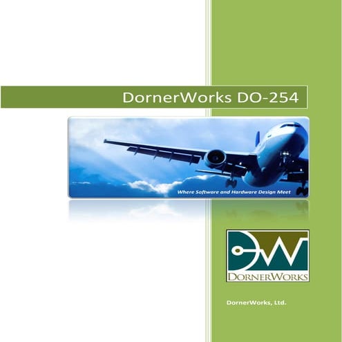 Overview of DO-254: Design Assurance Guidance For Airborne Electronic ...