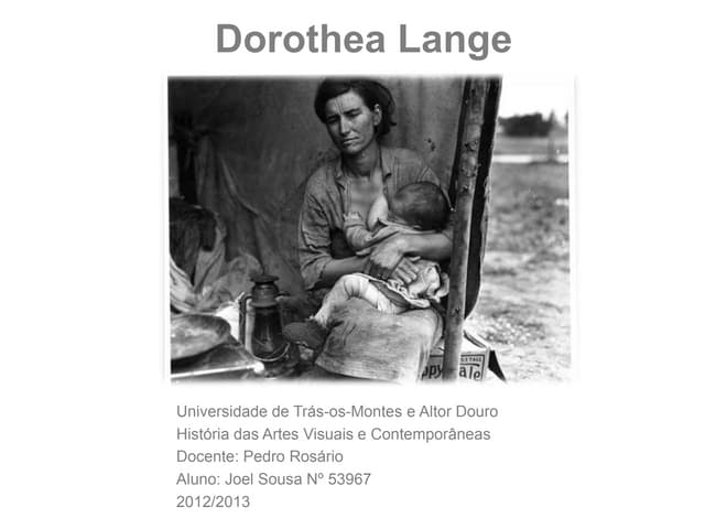 Dorothea lange
