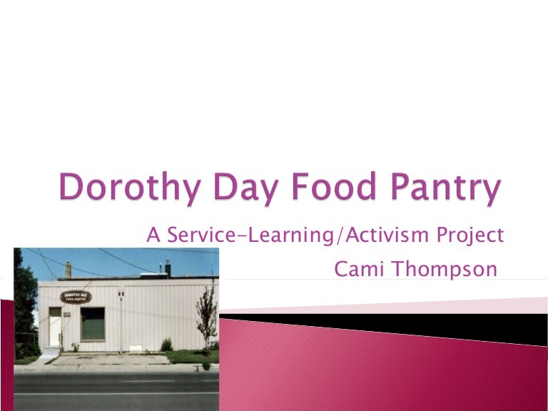 Dorothy Day Food Pantry