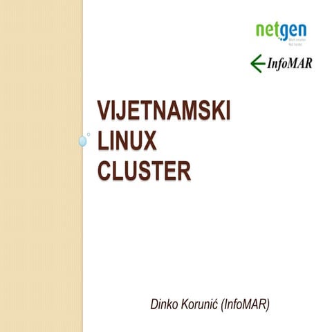 DORS2010: Vijetnamski Linux cluster
